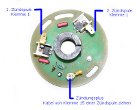 Elektronik-Zündung für Trabant P601 6 Volt