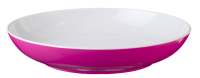 Nudelteller 21cm in verschiedenen Farben MELAMINE pink