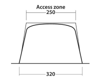 Sonnensegel Stahl für Qek Junior Aero 325 Bastei Intercamp etc.